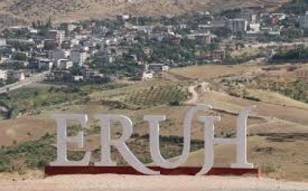 Siirt Eruh'da Gezilecek Görülecek Yerler!!!